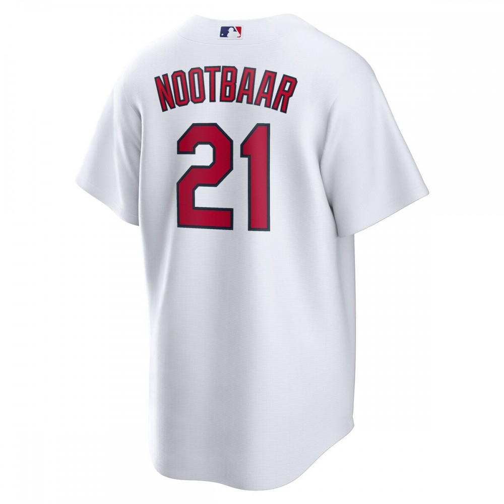 Lars Nootbaar St. Louis Cardinals Home Replica Jersey - White-Pro Kit Vault | Brand New 26/27 Sports Jerseys